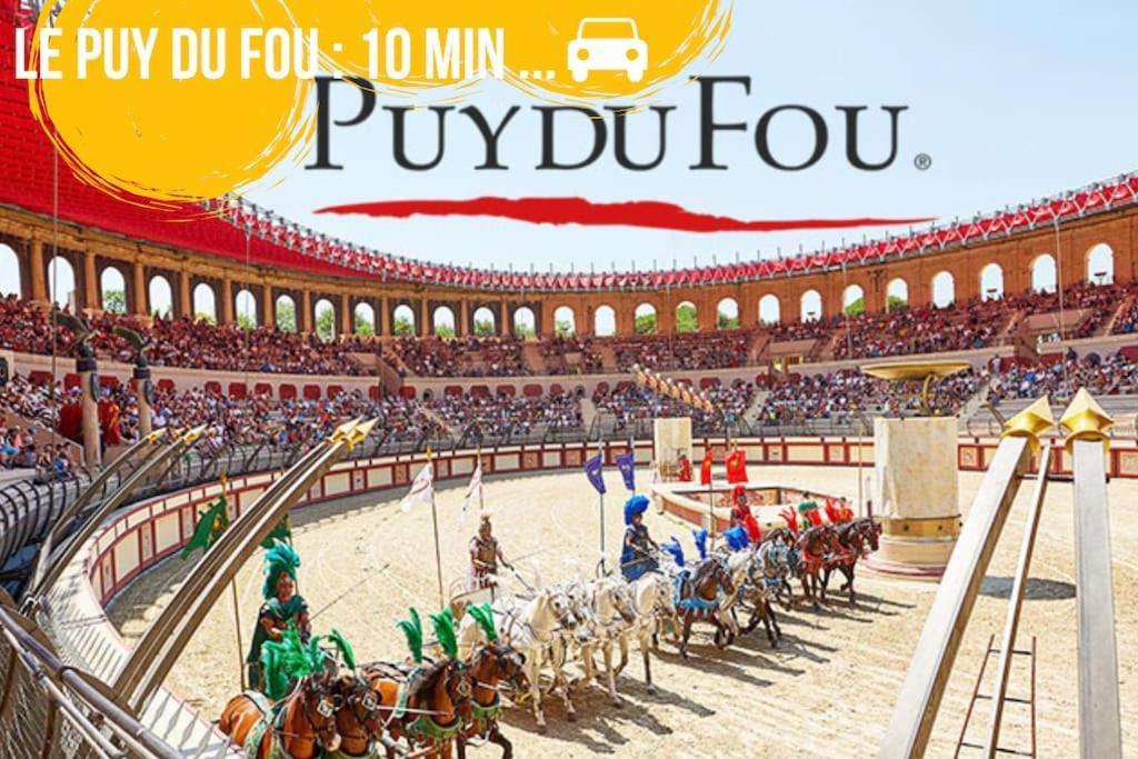 Puy Du Fou Lägenhet Les Herbiers Exteriör bild